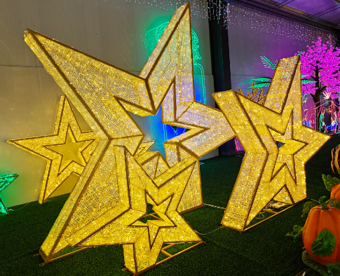 Shooting Stars LED Christmas Display