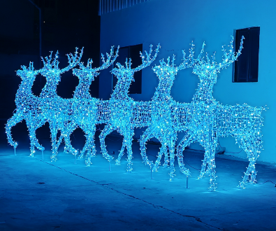 Pre-Lit Glowing deer