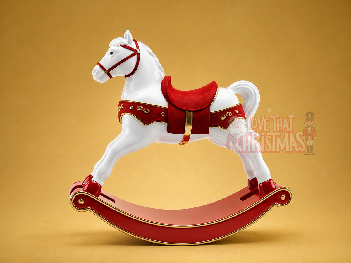 Classic Christmas Rocking Horse