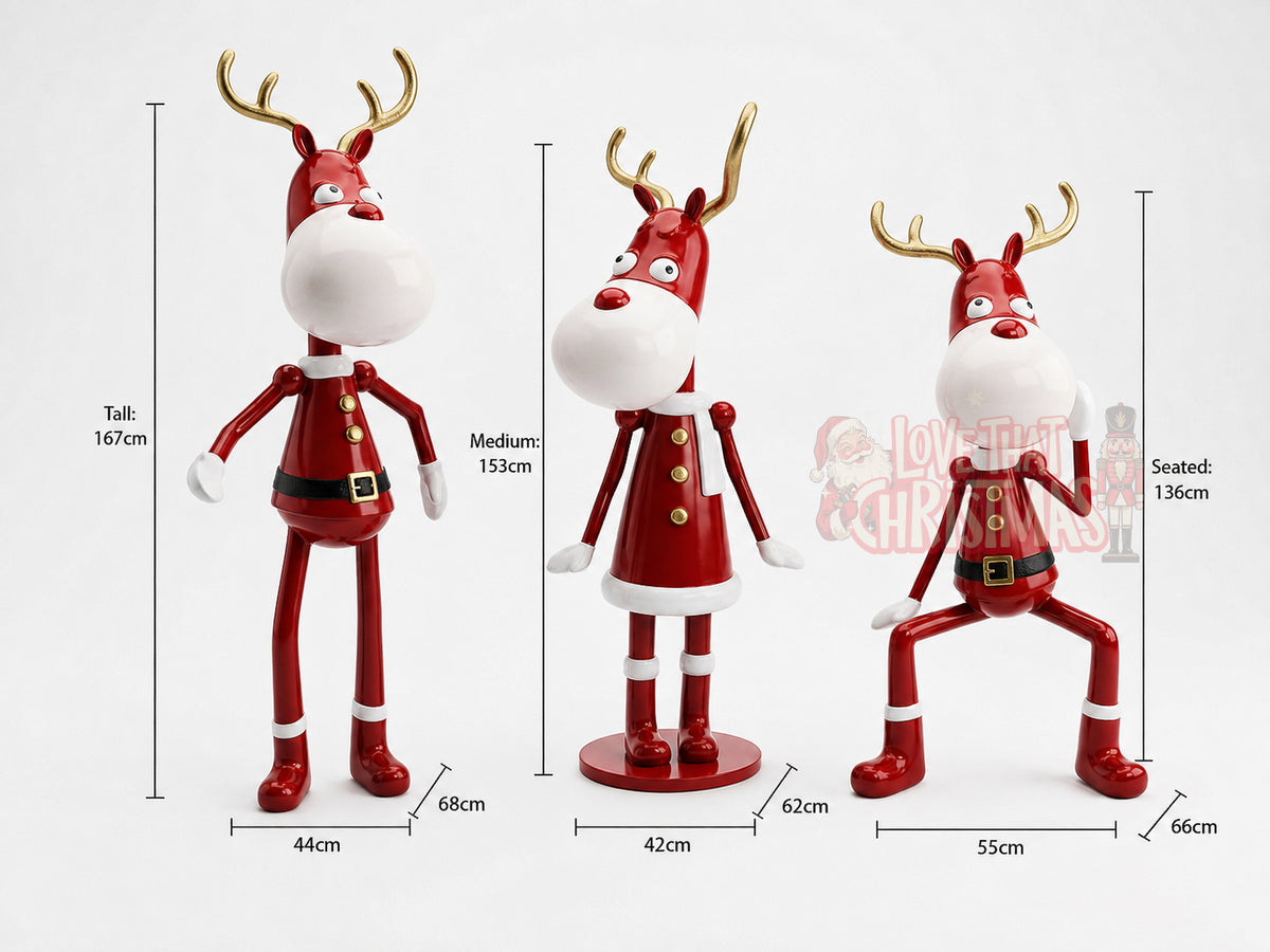 Christmas Deer Set