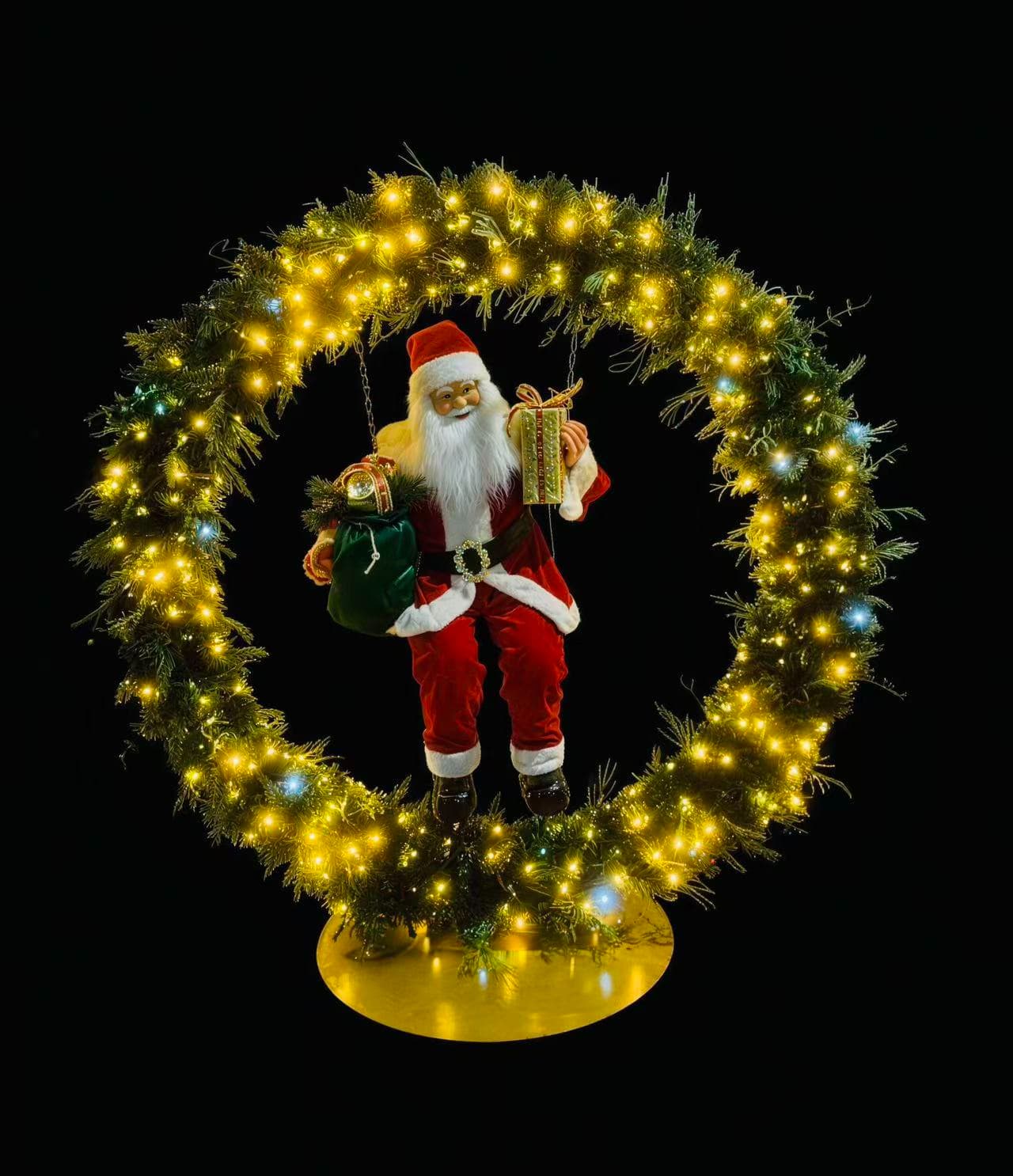 Hanging Santa