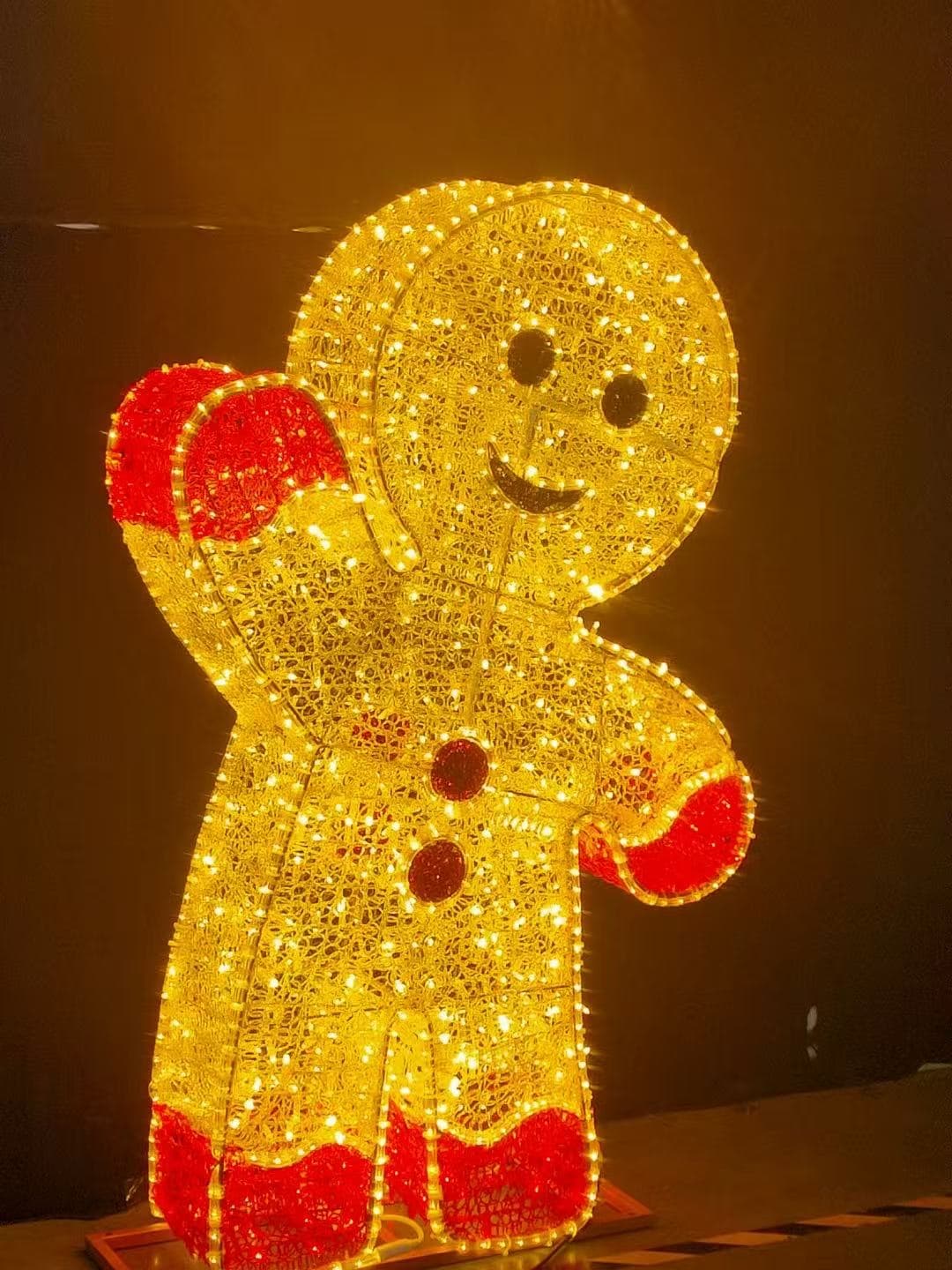 Gingerbread Man LED Christmas Display