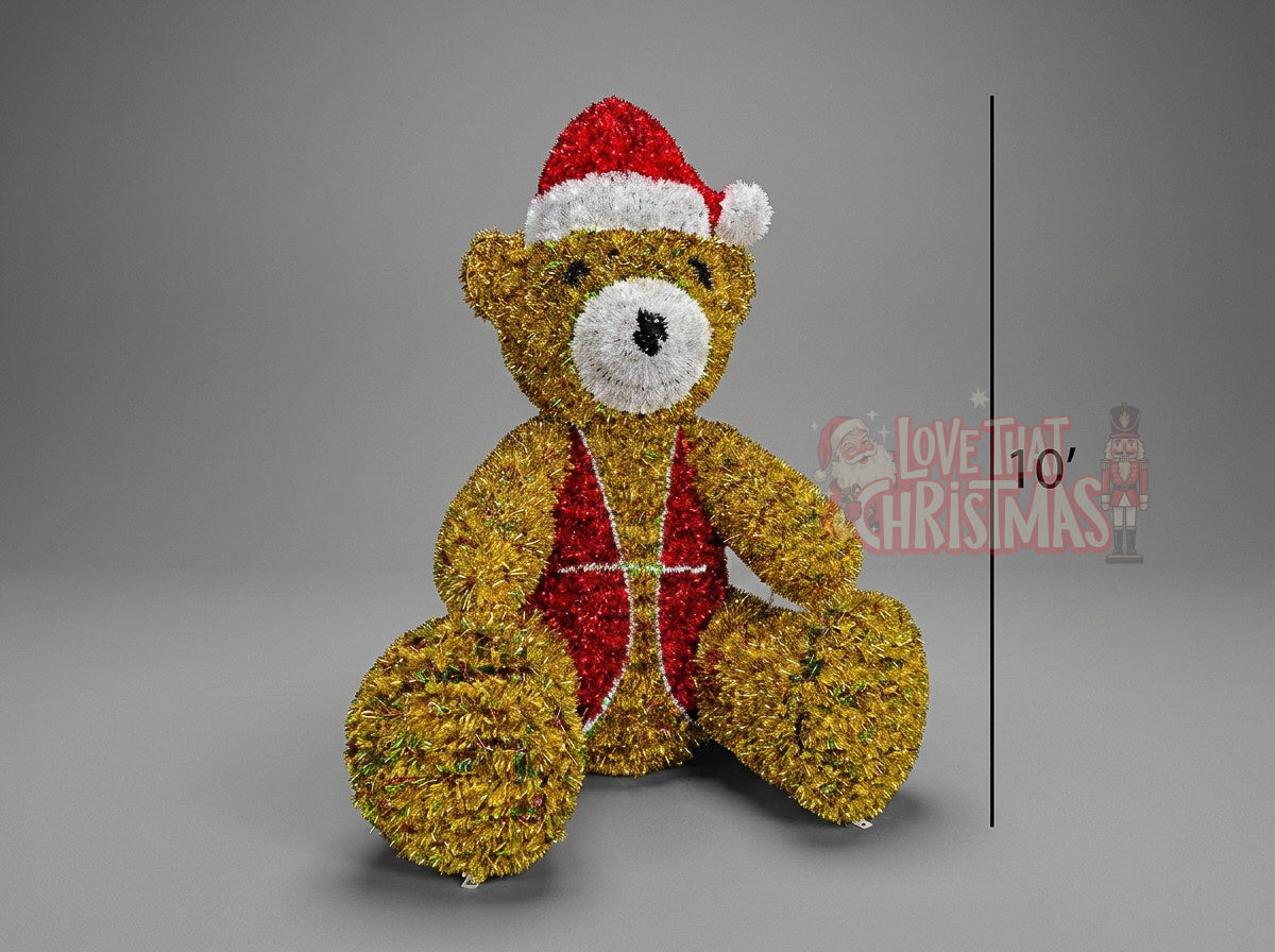 Mr. Cuddles LED Bear Christmas Display