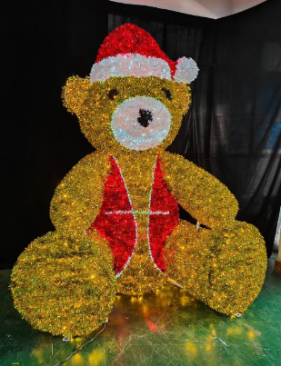 Mr. Cuddles LED Bear Christmas Display