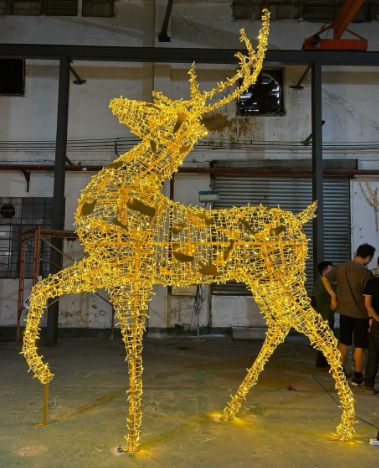 Prancer LED Reindeer Display