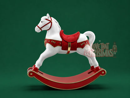 Classic Christmas Rocking Horse
