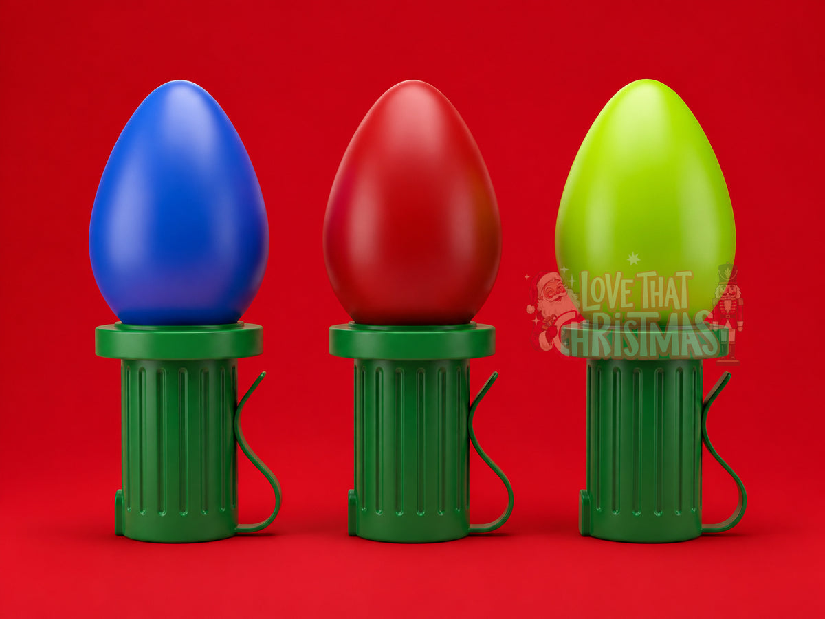 Illuminated Christmas Bulb – Large