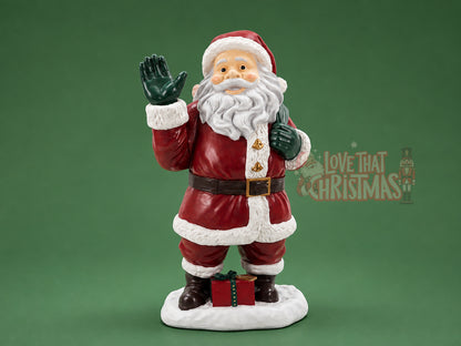 Fiberglass Santa Claus