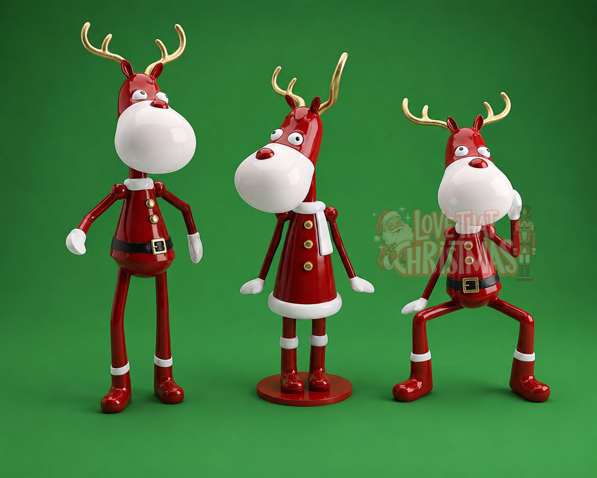 Christmas Deer Set