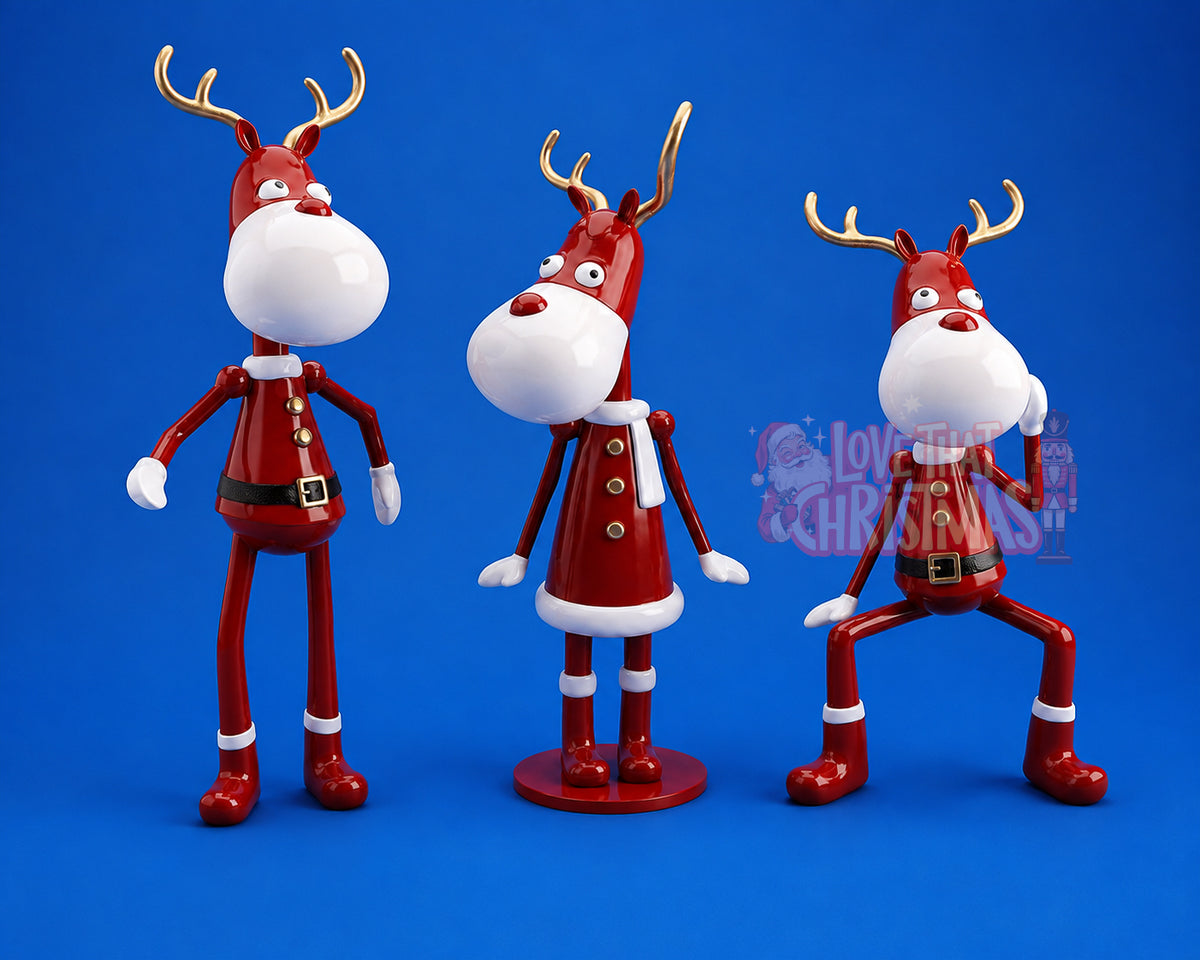 Christmas Deer Set