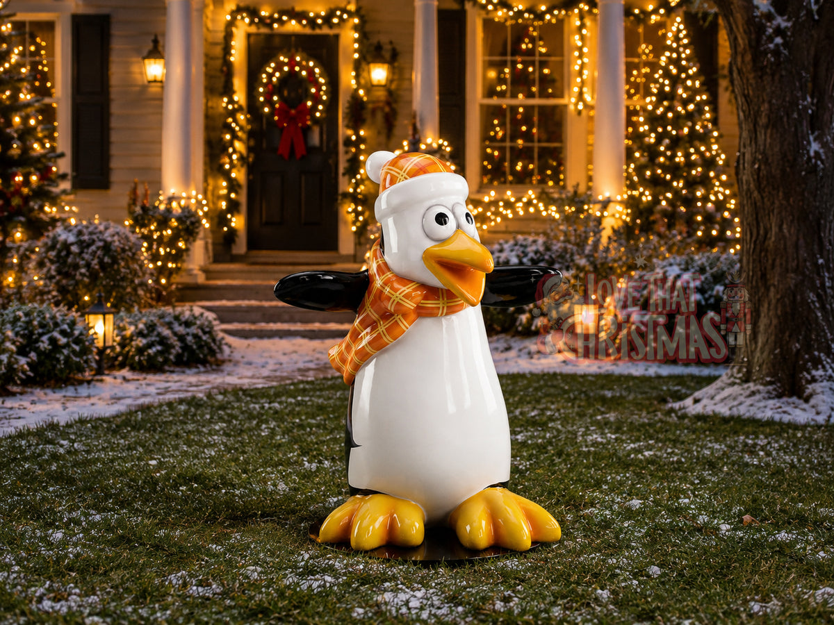 Fiberglass Penguin