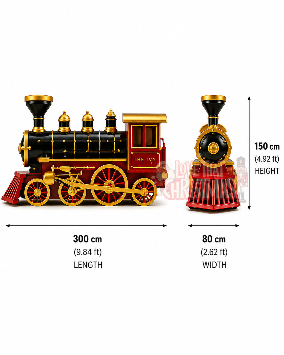 Grand Christmas Locomotive – Large
