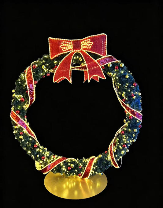 Bowed Wreath