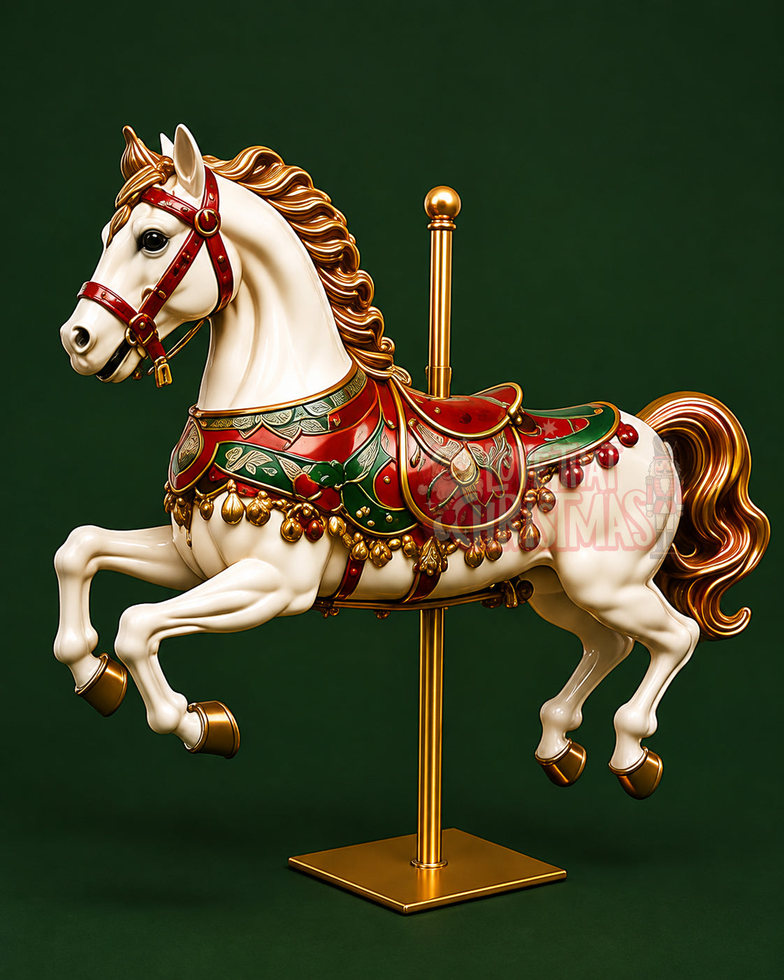 Christmas Carousel Horse