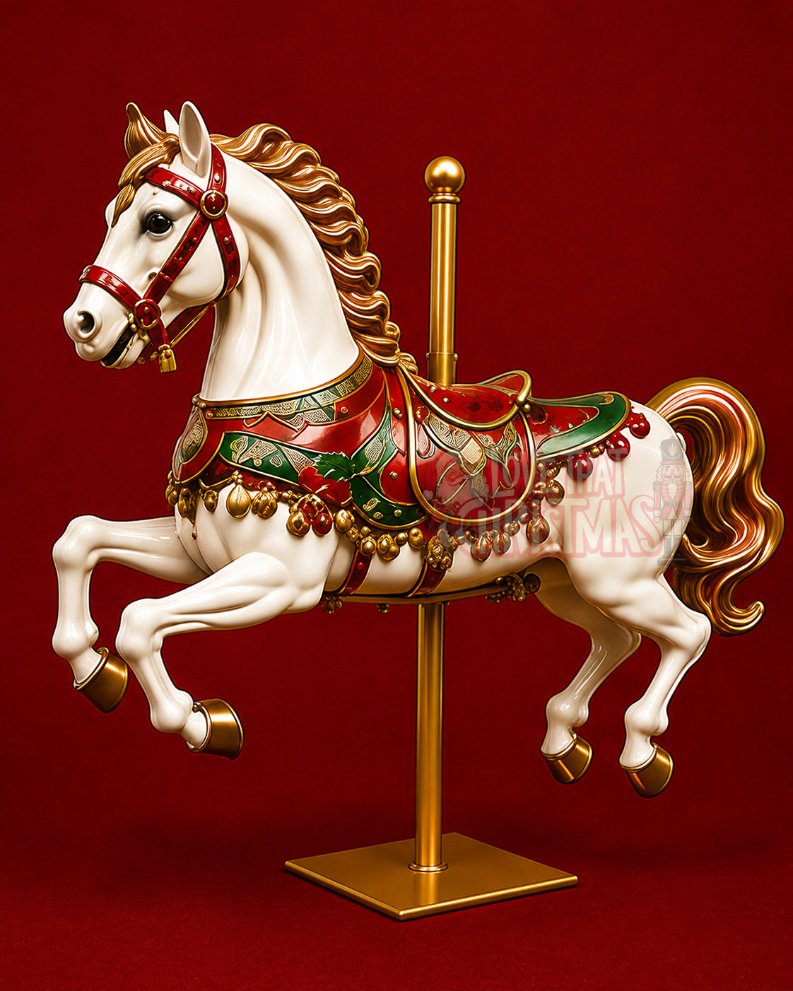Christmas Carousel Horse