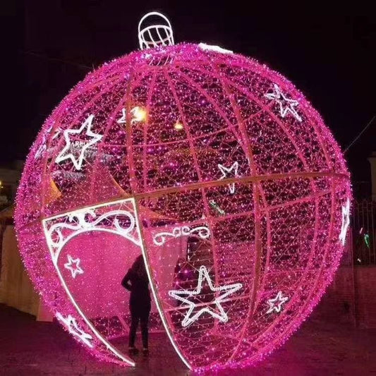 11' Pink walk thru