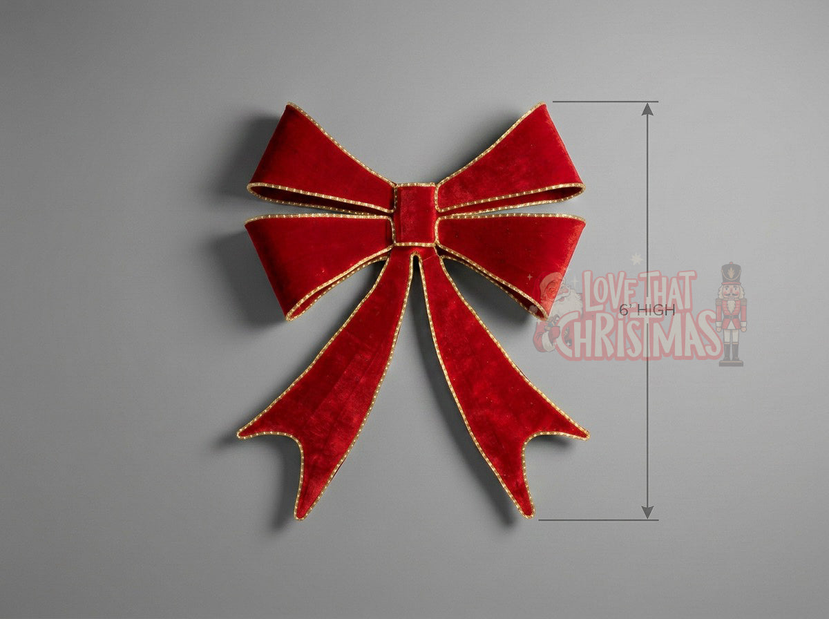 Large LED Christmas Bow