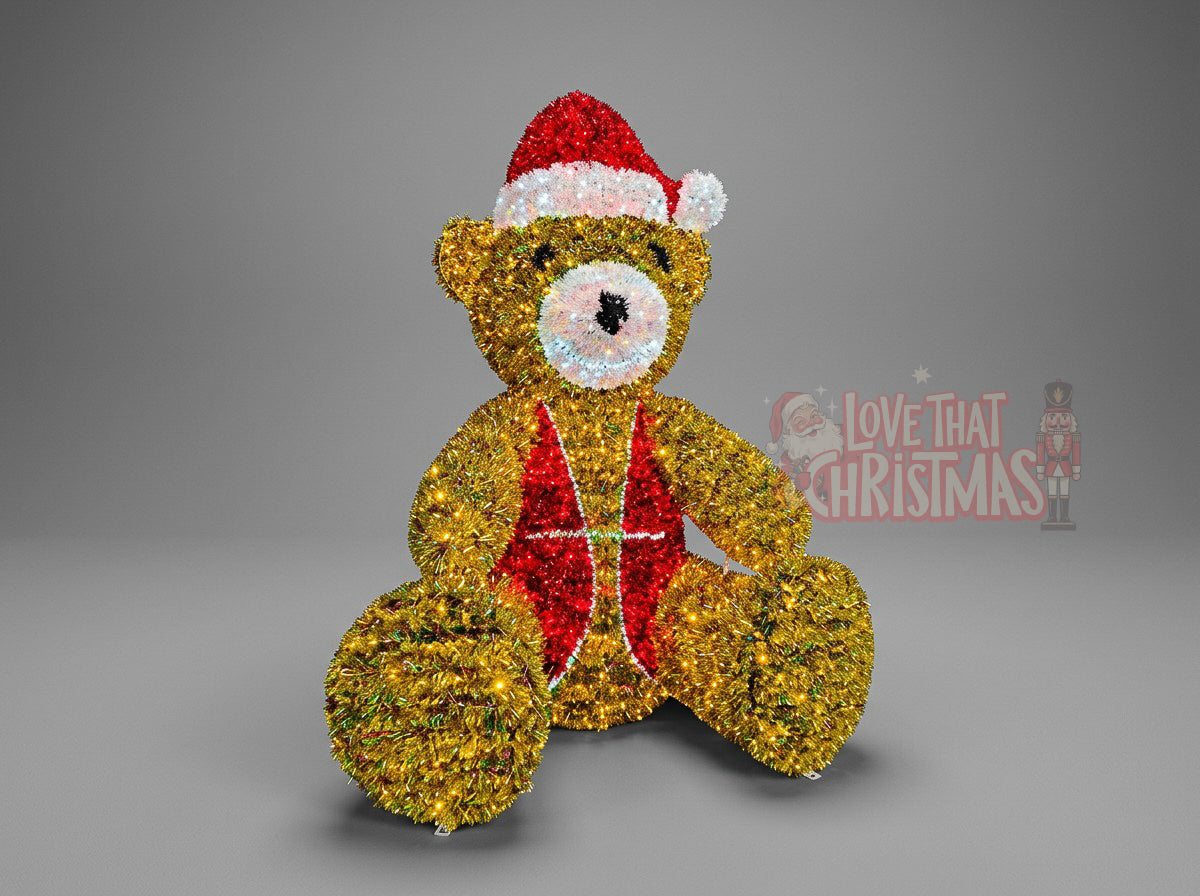 Mr. Cuddles LED Bear Christmas Display