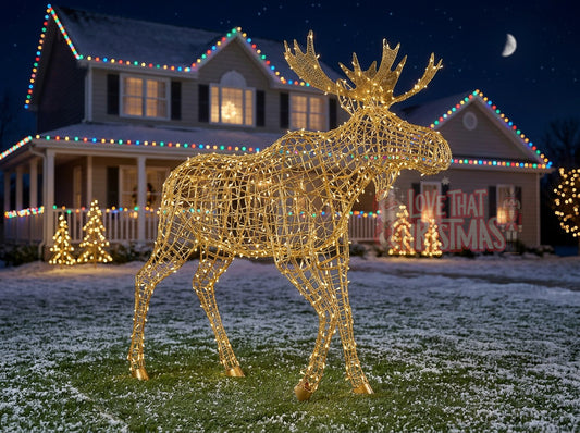 Big Moose LED Christmas Display