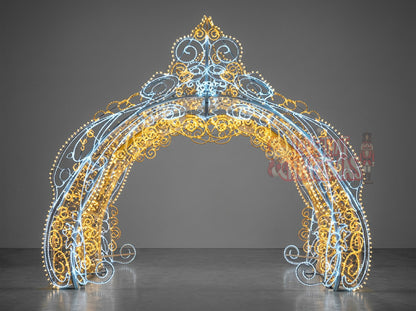 Royal LED Illuminated Christmas Arch
