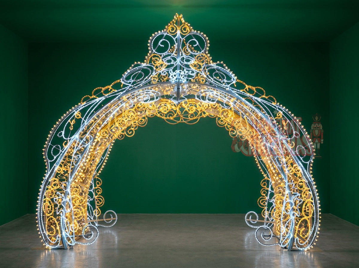 Royal LED Illuminated Christmas Arch