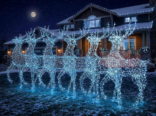 Pre-Lit Glowing deer