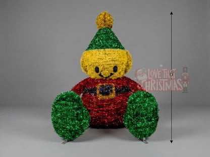 6' Illuminated Christmas Elf