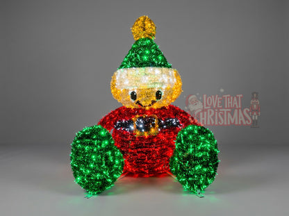 6' Illuminated Christmas Elf