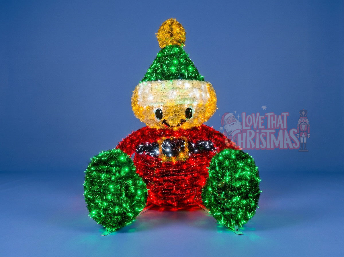 6' Illuminated Christmas Elf