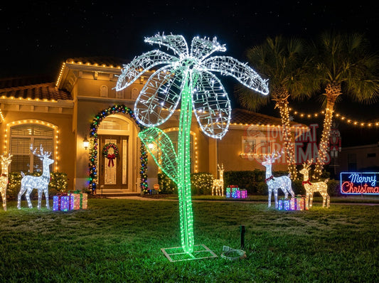 Illuminated Flower Display