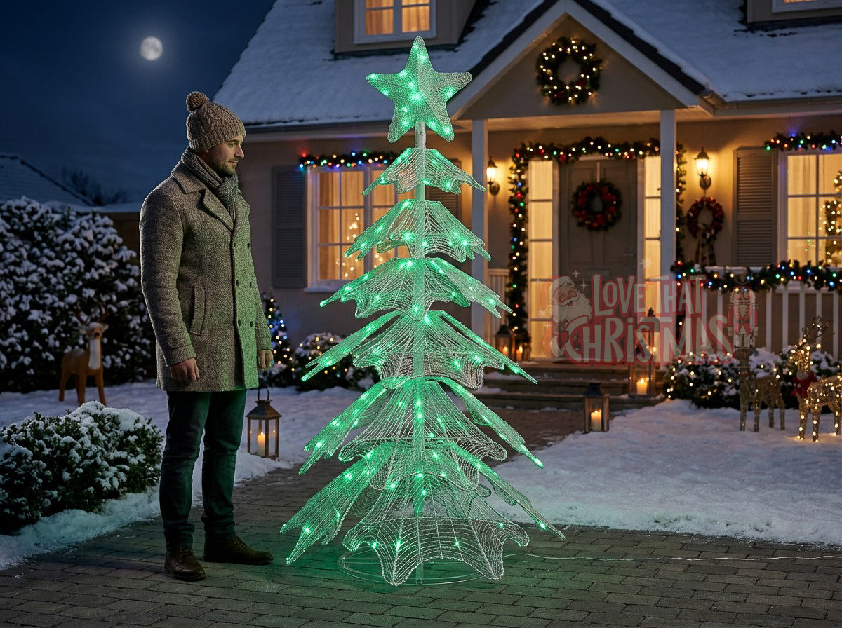 Emerald Wishes | 5.91′ Illuminated Christmas Tree