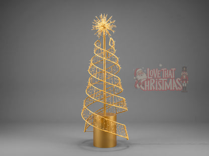 Starlight Spiral | 8.2′ Illuminated Christmas Tree
