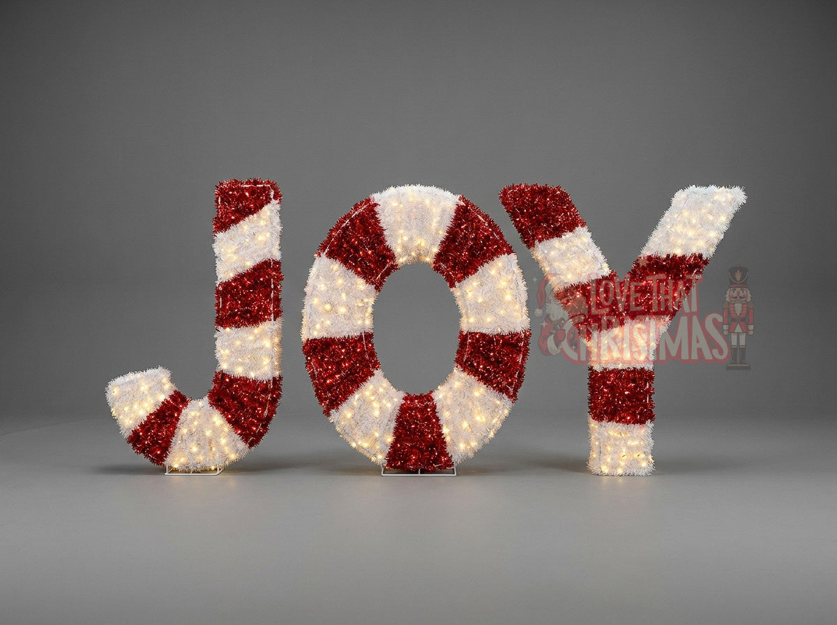 Peppermint Joy | 6.56′ Illuminated Christmas Display