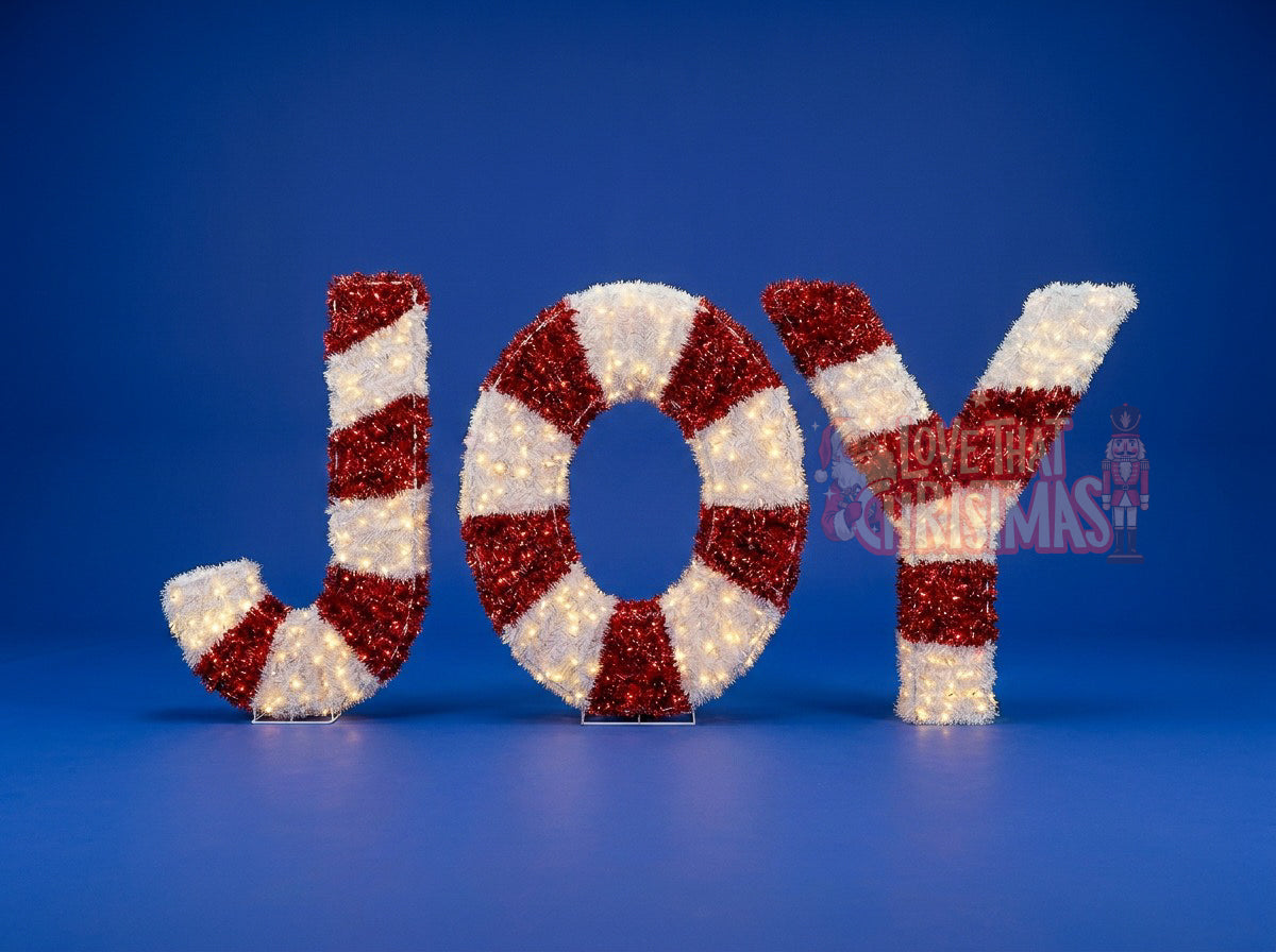 Peppermint Joy | 6.56′ Illuminated Christmas Display