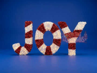 Peppermint Joy | 6.56′ Illuminated Christmas Display