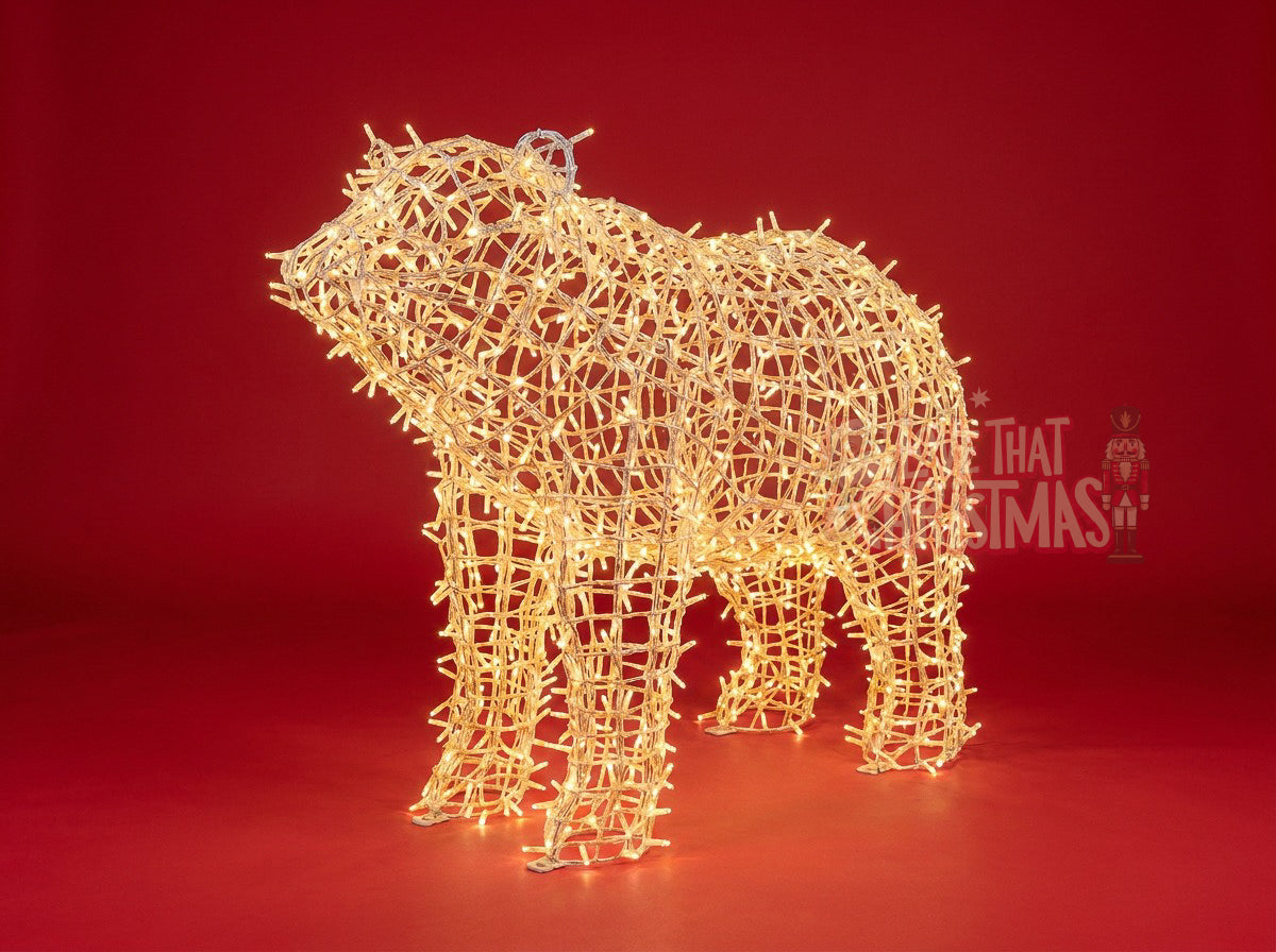 Illuminated Christmas Bear