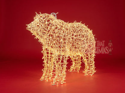Illuminated Christmas Bear
