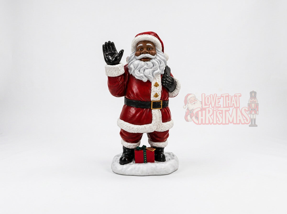Fiberglass Santa Claus