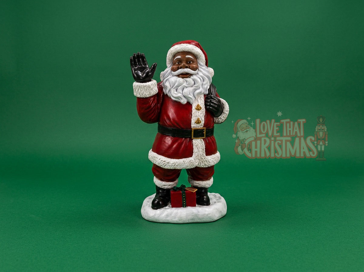Fiberglass Santa Claus