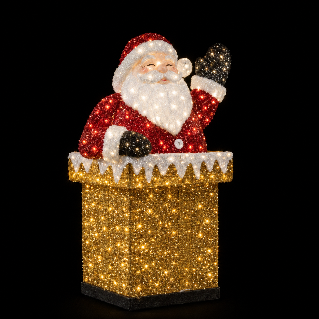 10' Santa Chimney Wave